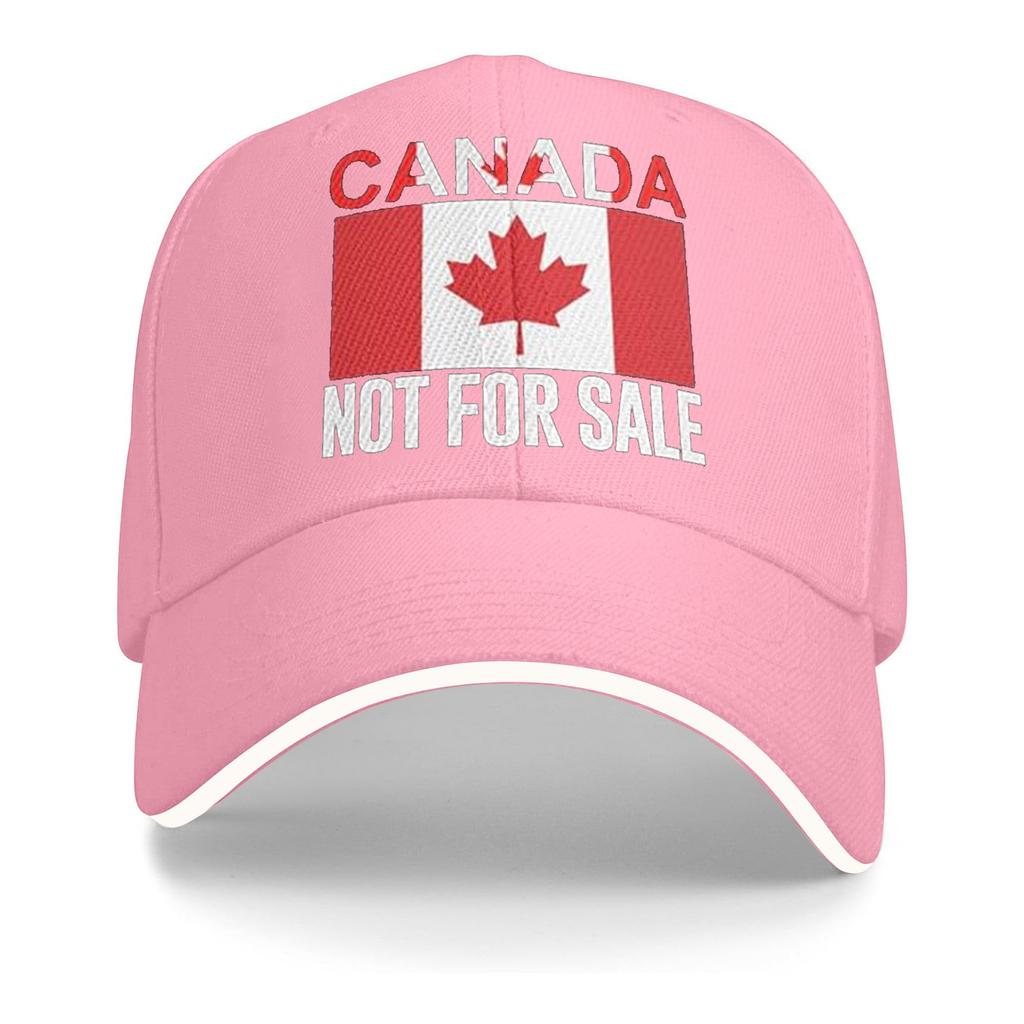 Sandwich sandwich print CANADA European and American hardtop curved along baseball hat men's outdoor sun hat