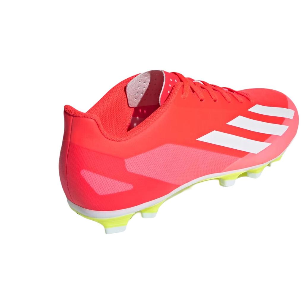 Adidas X Crazyfast.4 MG (Gel Short Studs) Shock Absorbing Durable Support Soccer Shoes Unisex Soccer Shoes Red IG0616