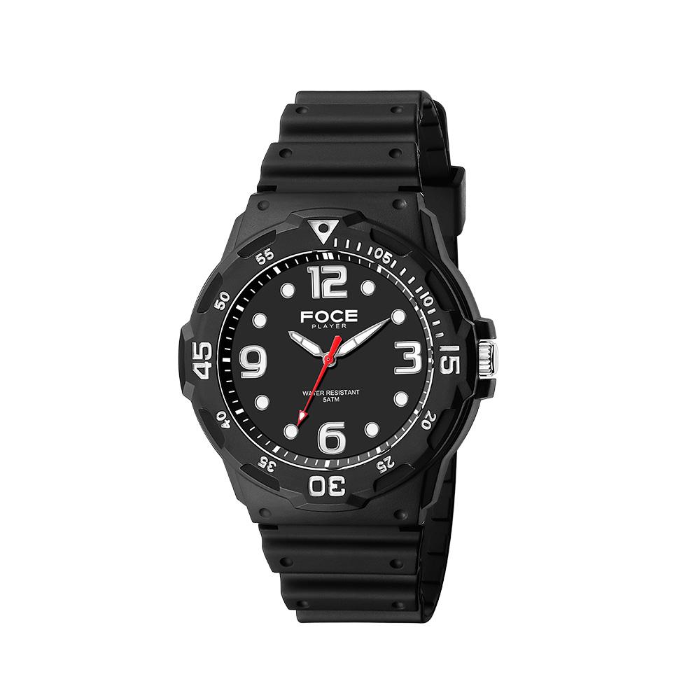 Poche Player Urethane Band Watch Fp1125B-Bk