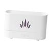 Flame Aroma Diffuser with Light Auto Shut Off for Yoga Tabletop Indoor White