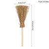 10Pcs Mini Red Rope Straw Dollhouse Decor Micro Landscape Decorations Accessories