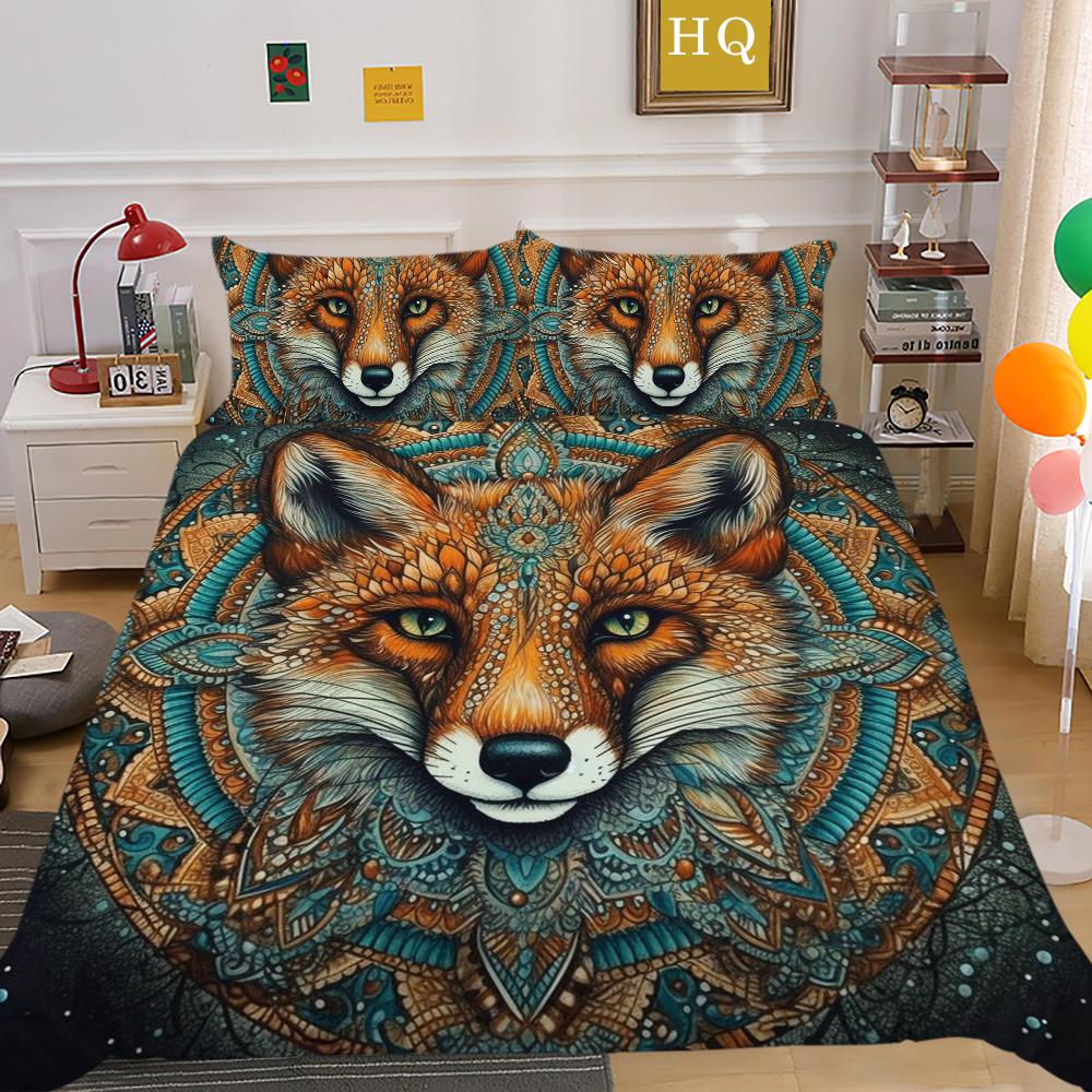 Set de lenjerie de pat cu imprimare 3D Datura Husă Cuverturi de pat din poliester Cuvertură de pat de lux pentru fete lenjerie de pat moale pentru acasă