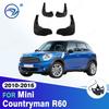 Styling vozu Přední Zadní Zástěrky Pro Mini Countryman R60 2010 2011 2012 2013 2014 2015 2016 podběhy Blatníky