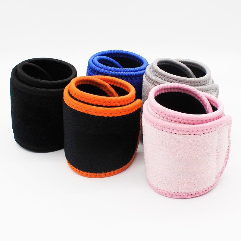 1pc Sports Wrist Support Band for Weightlifting Playing Basketball Fitness Wrist Protective Tape Bandage Band Adjustable Straps