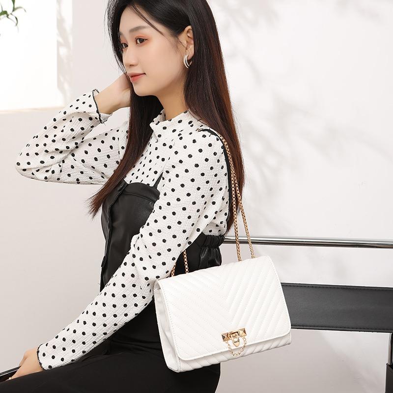 New pattern single shoulder crossbody small square bag fashionable versatile makeup mobile phone bag