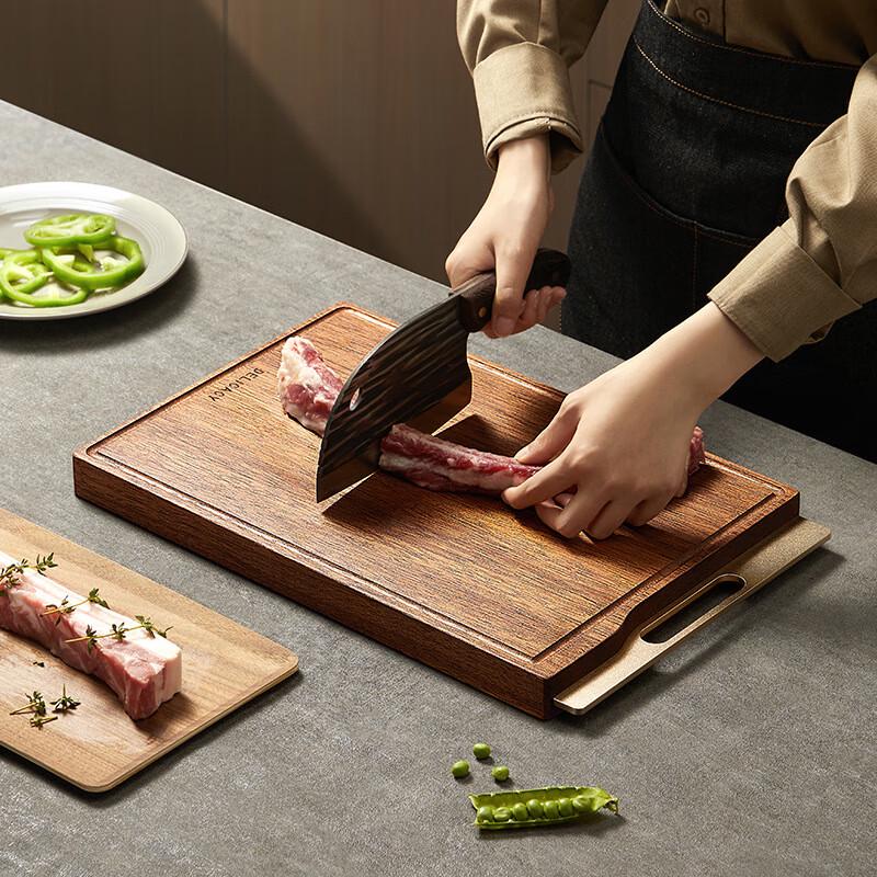 Wude LSCF82 Solid Wood Double-Sided Chopping Board