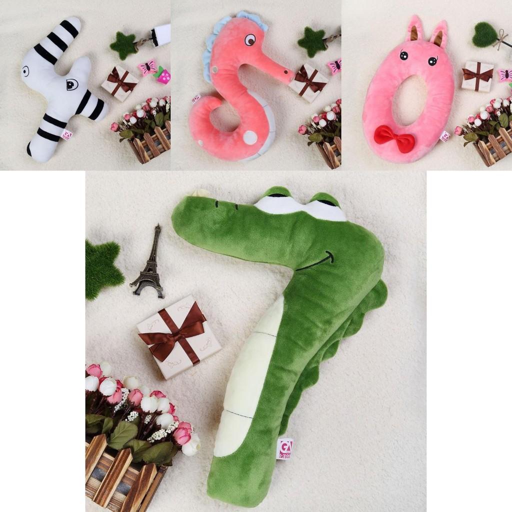 Plüschtier Kuschelgeschenk Für Baby Kinder Alphabet Lore Zahlenblöcke