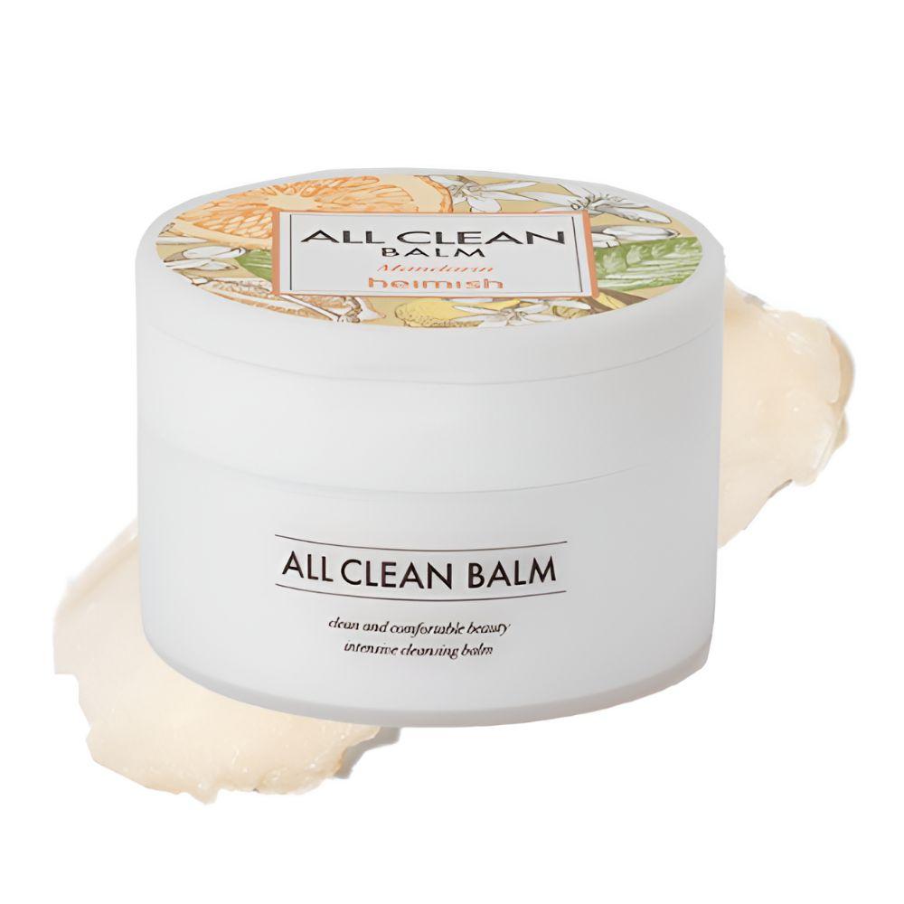 Heimish All Clean Balm Mandarin Makeup Remover Cleansing Balm Deep Cleansing Korean Skincare 120ml