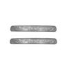 BBcw3 2PCS For Toyota Land Cruiser Side Emblem 70th Anniversary 60th Anniversary  Emblem Trunk Badge Sticker ABS Quality