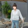 Women's Petite Korean Style Baseball Jacket - Early Autumn Casual Outerwear 2025