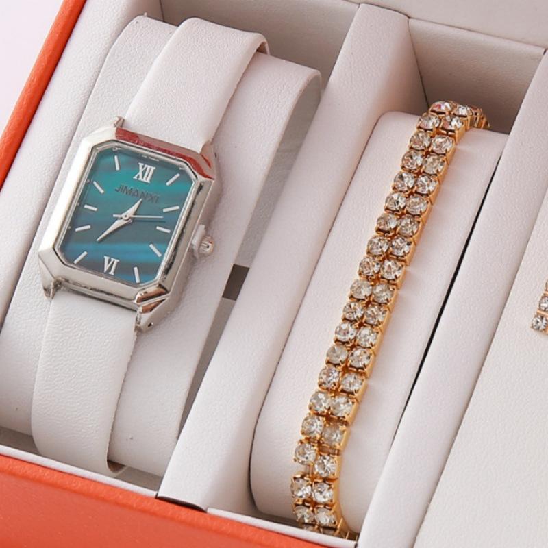 Fashion Rhinestone Diamond Women S Bracelet Watch Alloy Steel Belt Quartz Women S Bracelet Watch bulk price