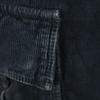 Gucci Made In Italy Corduroy Cargo Pants 44 Navy System Button Fly Men's Used