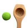 3D Flower Pattern Wooden Baking Mold Press Mooncake Mold Mid-autumn Festival