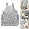 Cozy Pet Carrier Apron for Small Cats and Dogs Perfect for Outdoor Winter Travel Features Hanging Chest Bag and Cat Sleeping