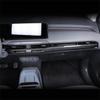 For Kia EV3 2024 2025 Tuning Carbon Fiber ABS Dashboard Middle Air Conditioner Vent Cover Trim Car Interior Accessories LHD