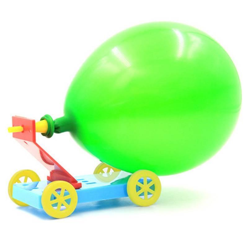 Stem Diy Physics Toy Set With Rebound Air Balloons For Kids Educational Activity