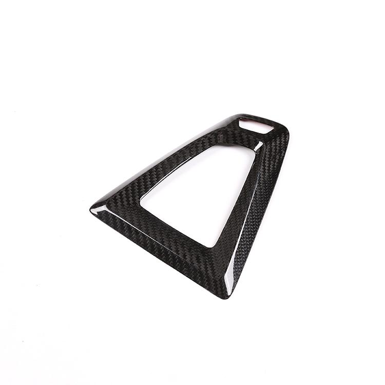 For BMW M3 M4 F80 F82 2014-2019 Carbon Fiber Center Console Gear Shift Panel Decorative Frame Cover Car Interior Accessories