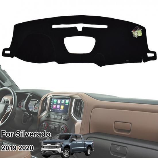 Dash Cover Mat For Chevy Silverado 1500 2010  Dashmat Dashboard Cover Black