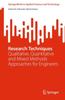 The Research Techniques : Qualitative, Quantitative and Mixed Methods Approaches for Engineers Book