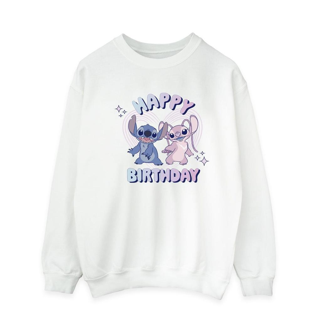 Lilo & Stitch Mens Happy Birthday Sweatshirt