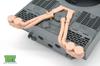 T-Rex Studios 1/35 WW2 German Tiger I Heavy Tank Air Cleaner/Intake Pipe Type A Plastic Model Part TR35160-1 (Tank)