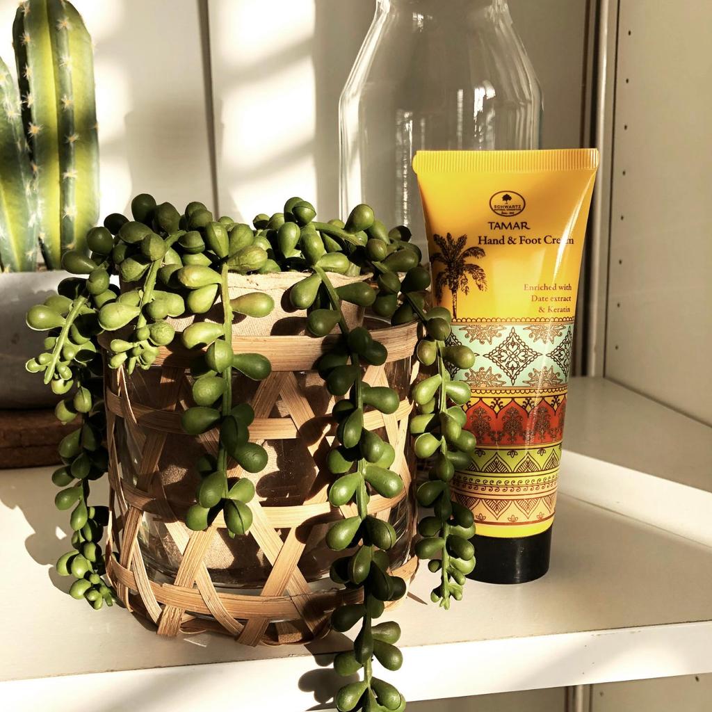 Tamar Hand- und Fußcreme - Regenerierend und feuchtigkeitsspendend für trockene Haut - 120 ml