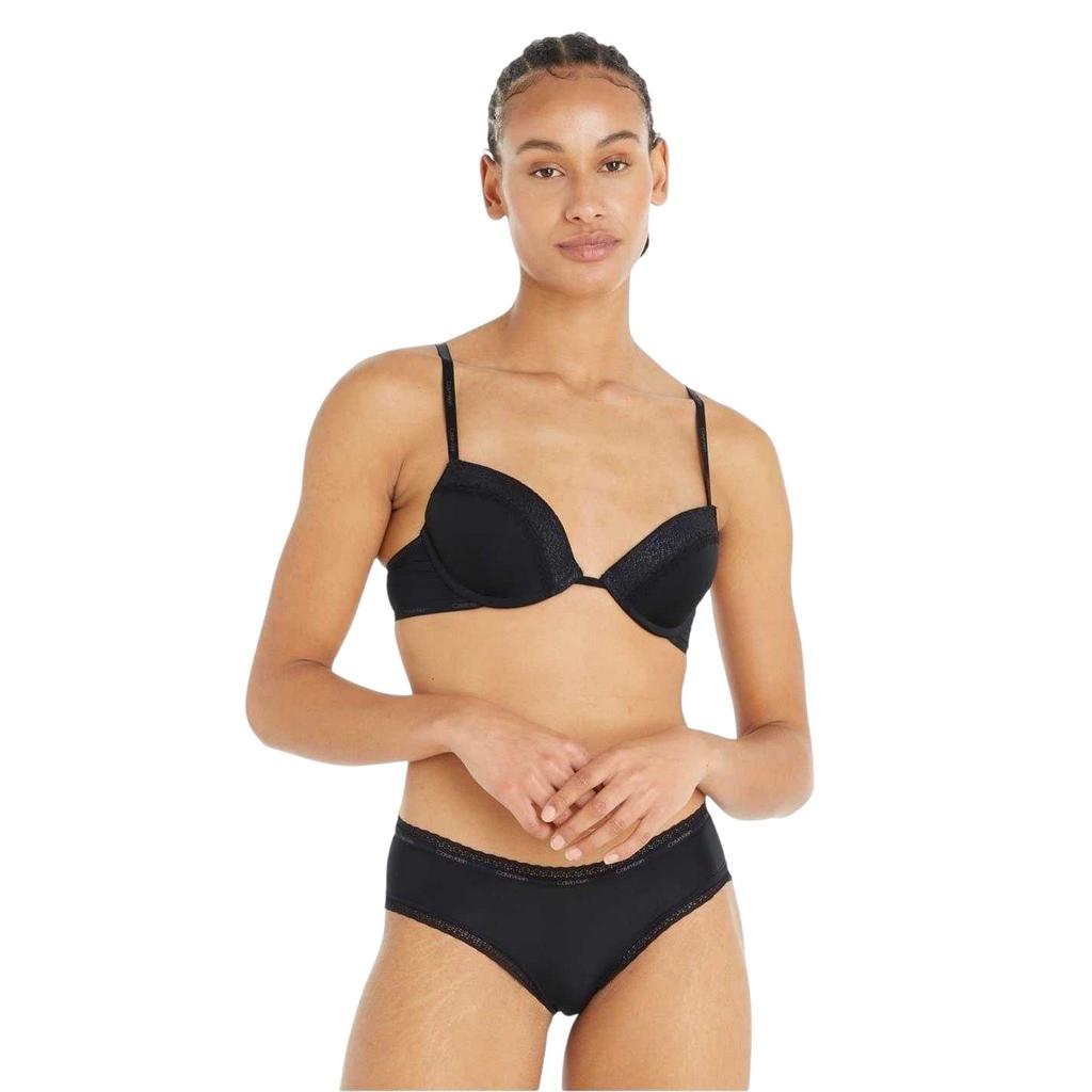 Calvin Klein Womens/Ladies Flirty Plunge Push Up Bra