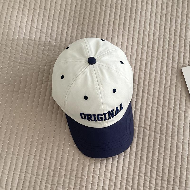 

Красочные ретро шляпа весна лето кепка с буквами бейсболка для малышей хлопок регулируемый козырек солнцезащитные шляпы дети