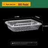 Libizheng Disposable Rectangular Food Containers with Lids