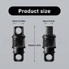 Industrial Rotating Clip Tool Hiking Keychain Tool Multifunctional Carabiner Hook for Camping and Key Organization