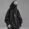 Jiye Heavy Duty Hooded Sweatshirt with Pile Collar - Unisex Casual Autumn/Winter Jacket