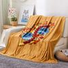 1PC Anime One Piece Patterned Flannel Blanket Suitable For All Seasons For Home Decor Warmth And Comfort Gifts Holiday Present
