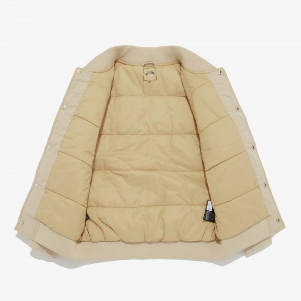 The North Face Kids Varsity Jacket Light Beige Nj3nq55t