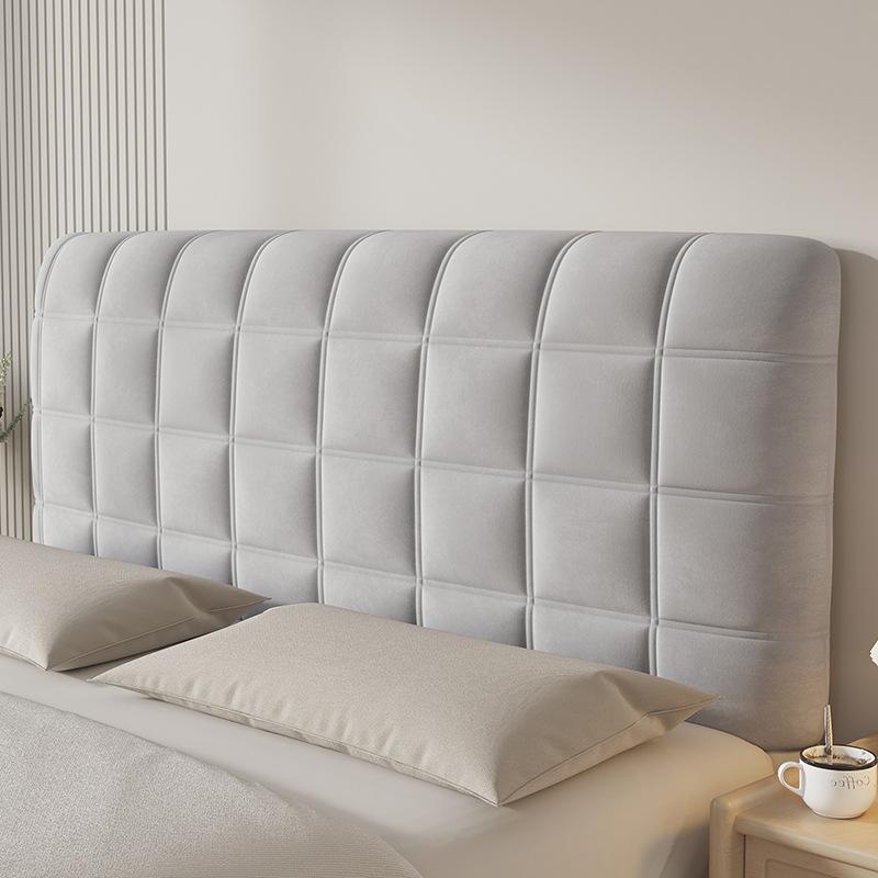 New Ins Style All Inclusive Headboard Cover Bed Back Protective Cover Soft Comfortable Dust-proof Removable and Washable