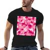 Pink Pig Camouflage T-Shirt Print Short Sleeve T-Shirt