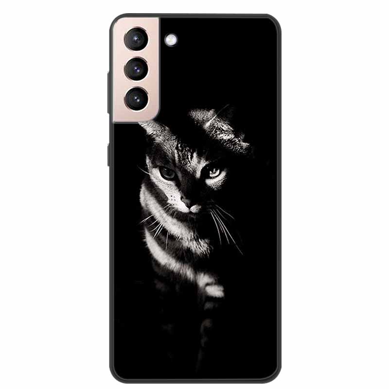 Per Samsung Galaxy S21 FE 5G Custodia Cartoon Dipinta Morbida TPU Custodie per Telefono per Galaxy S21FE S 21 FE Cover Posteriore in Silicone Coque Carina