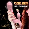 5 In 1 Telescopic Rotating Heated Dildo Vibrators G Spot Thrusting Machine Clitoral Stimulator Sucking Adult Sex Toys for Women