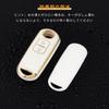 OFFCURVE Key Case for Mazda TPU Material, 2 Buttons, Compatible with CX-90, CX-60, CX-30,