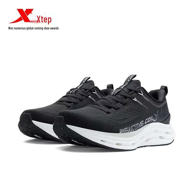 Xtep Women's Thick-Sole Cushioned Running Shoes 974218110011