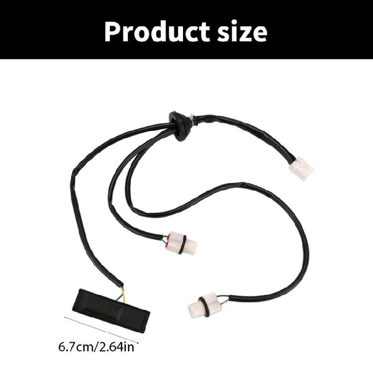 Replacement Tailgate Lock Boot Opening Button Auto Accessories Car Rear Tunk Lid Boot Release Handle Switch