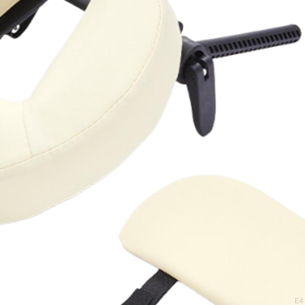 Face Cradle with Pillow for Massage Table Adjustable Equipment Versatile and Armrest Neck
