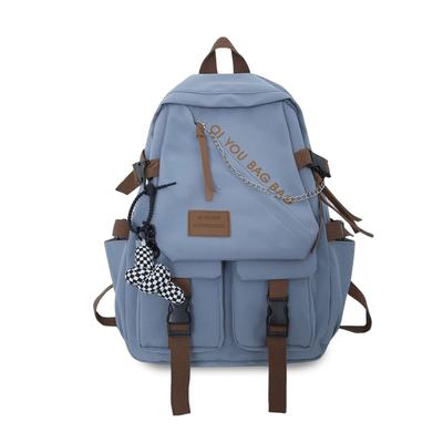 FANDARE Women's Backpack, Korean Style, School, 15.6-inch Laptop Storage, Waterproof, Cute, Popular, Lightweight, Stylish Back Pocket for College and