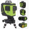 Fukuda Green Laser 12 Laser Level Unit 360° Full-Line Level, Lines, 360° Vertical2, 360° Horizontal1, MW-93T-2-3GJ, Level,