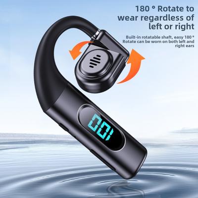 Kablosuz Bluetooth Kulaklık Asılı Kulak OWS Açık Uzun Ömürlü İş Sürüş Koşu Büyük Kapasite