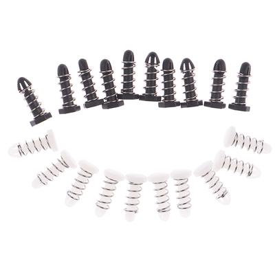 10Pcs 14Mm Plastic Nail Cooling Fan Spring Nails Heat Sink Clips