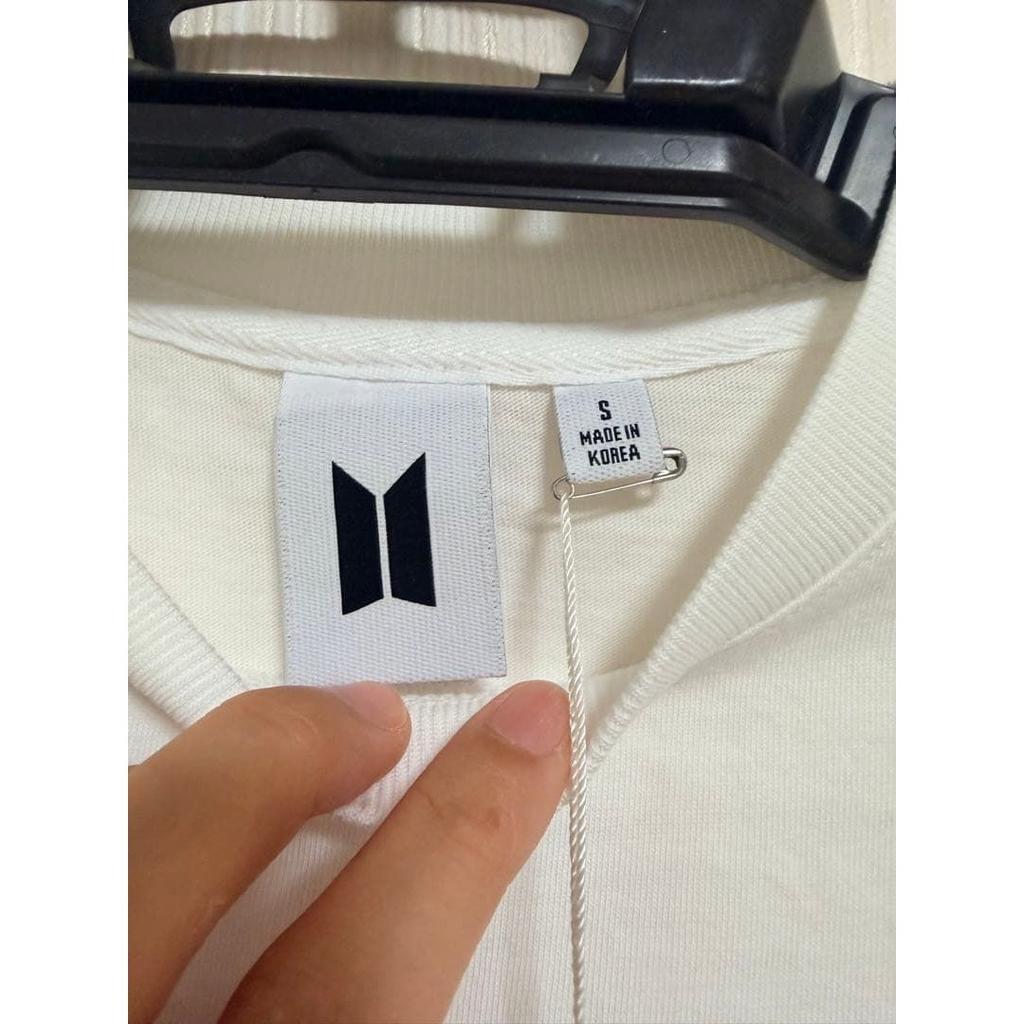 Official BTS T-shirt Butter (White Size S)