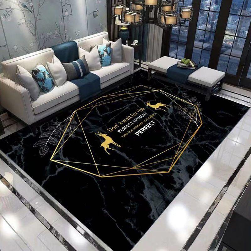 

Ковер Гостиная Спальня Большой ковер с принтом Диван Журнальный столик Коврик Бытовой Современный Простой Моющийся Ковер Персидский Ковер 80*160CM