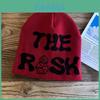 Acrylic Knit Beanie Hat For Men And Women With Letter Embroidery Winter Warmth Fashion Accessory