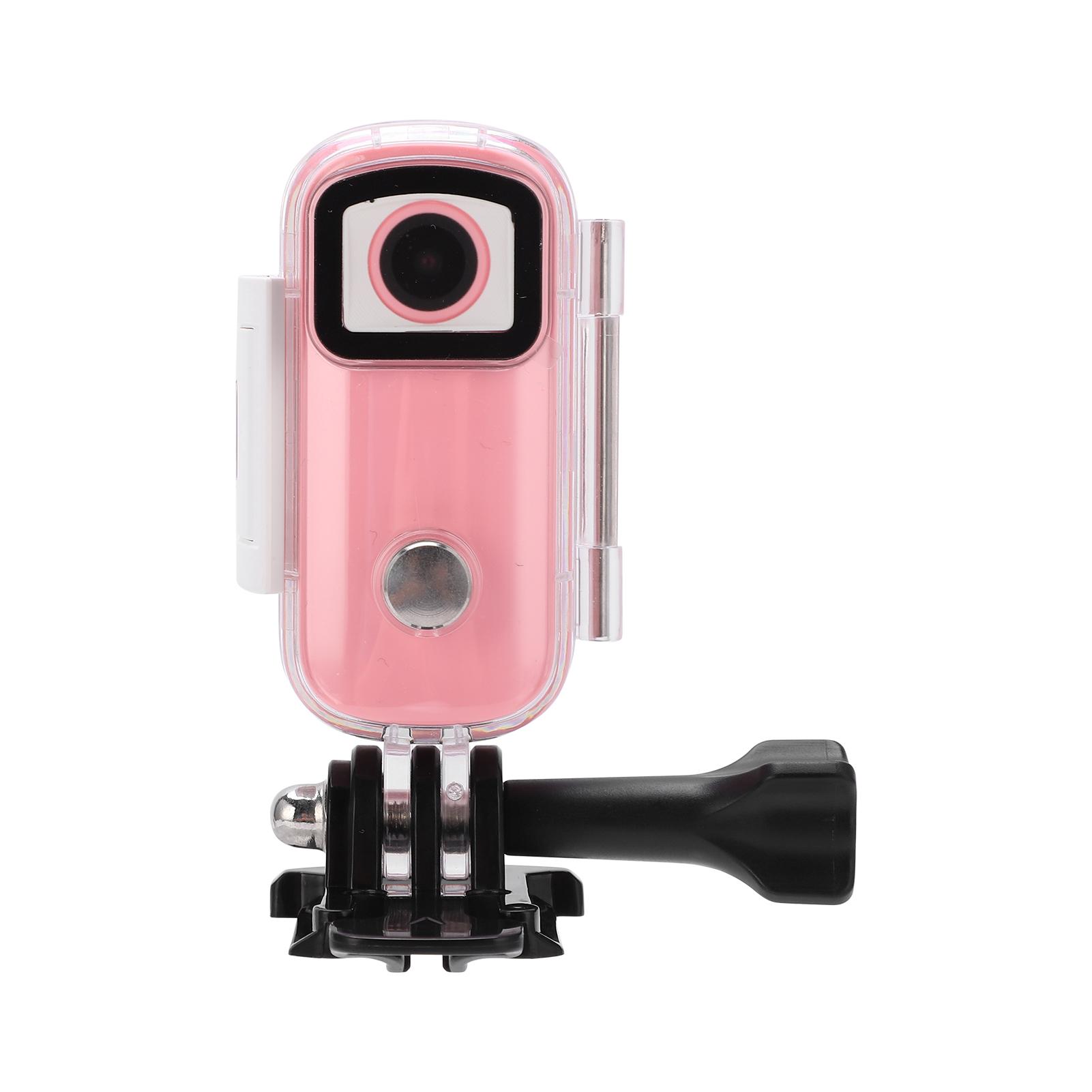 

C100 Sports Camera Waterproof Portable Video Camera HD Mini Digital Camcorder Rose рожевий