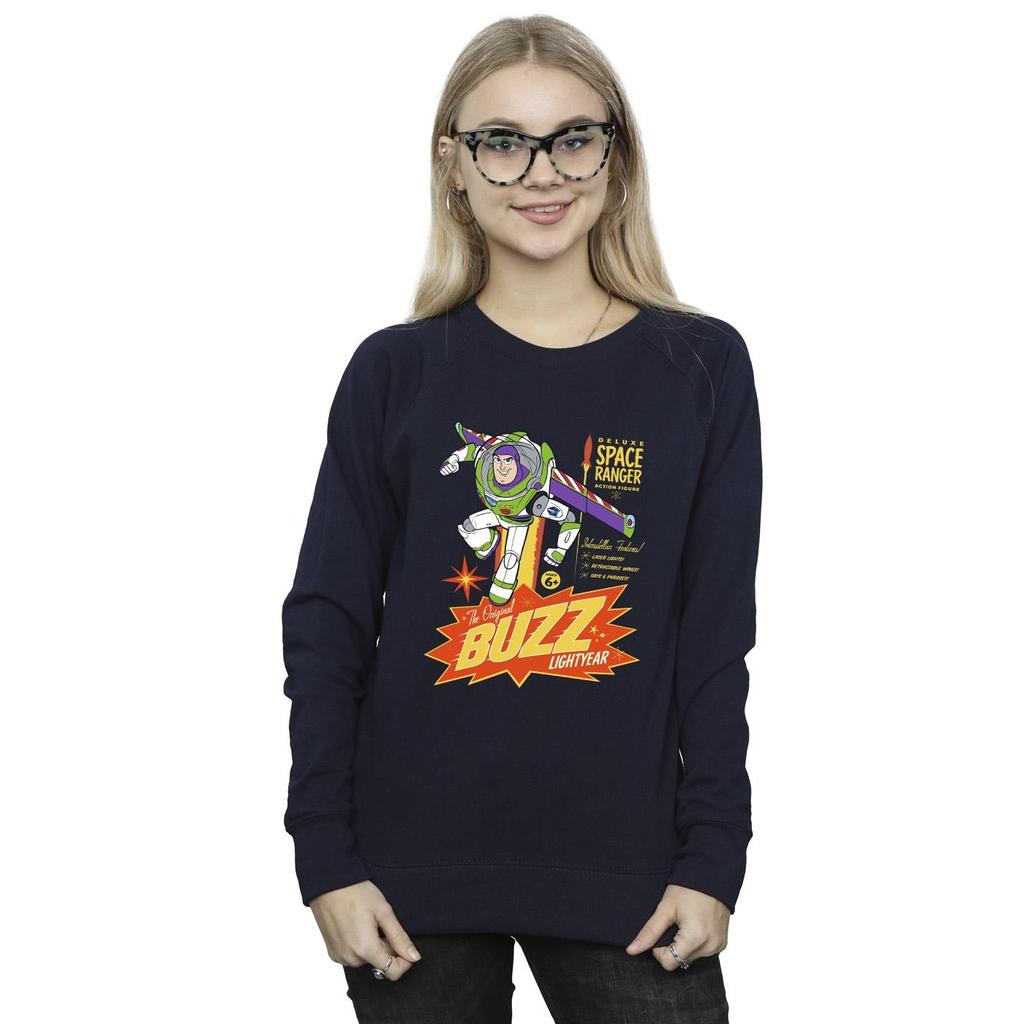 Disney Womens/Ladies Toy Story Buzz Lightyear Space Sweatshirt